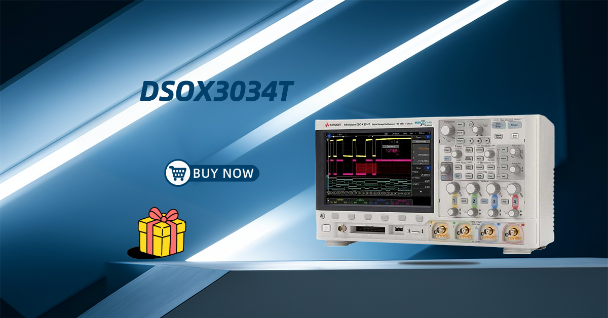 是德科技 DSOX3034T 混合信號示波器：教育實驗室的革命性引擎